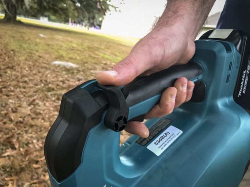 Makita Blower Handle and Controls