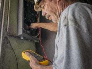 Fluke industrial multimeter jobsite