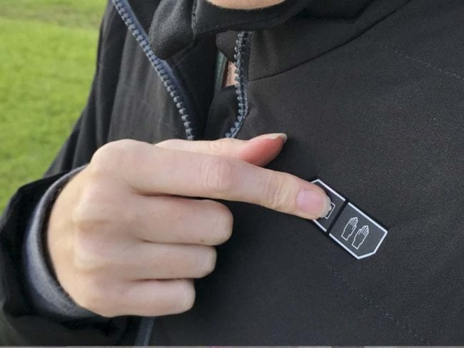 Milwaukee Women's Heated Softshell Jacket 232B-21S Controls