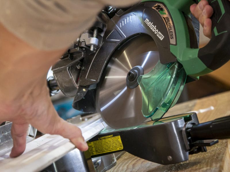 Metabo HPT compound miter saw