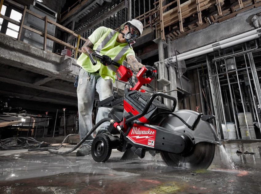 Milwaukee cut-off saw cart