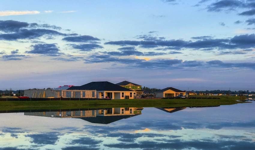 Building House Reflections