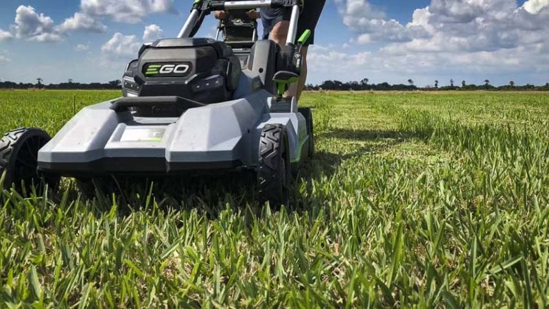 medium load grass cutting test