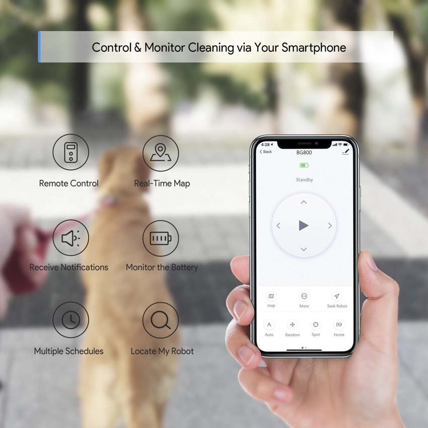 Bagotte BG800 Robotic Vacuum Cleaner