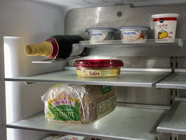 Bosch B36CL80ENS fridge wine rack