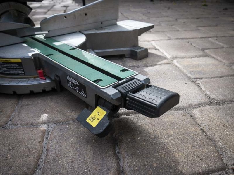 Metabo HPT C3610DRA miter controls