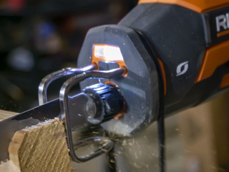 Ridgid Octane 18V one-hand reciprocating saw