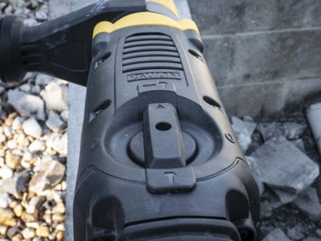 DeWalt 2-in SDS Max Combination Hammer modes