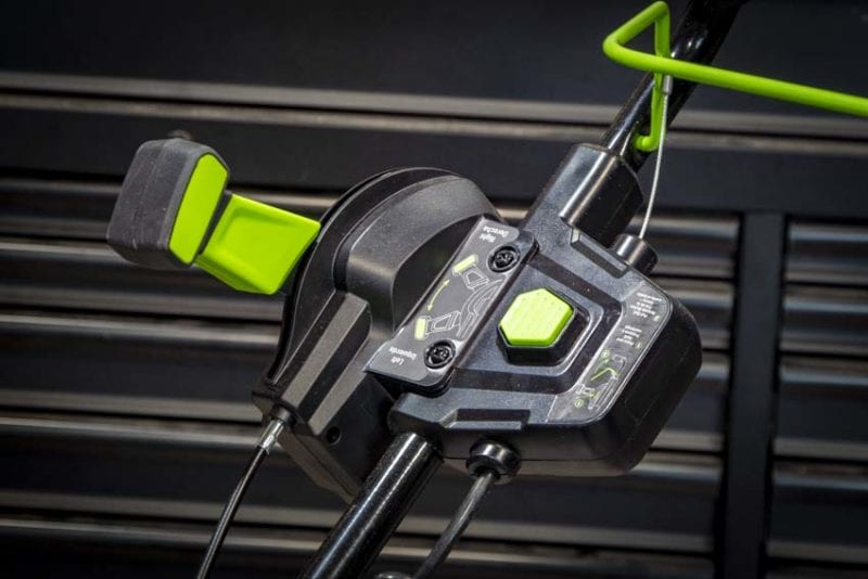 Greenworks 60V Snow Blower Controls