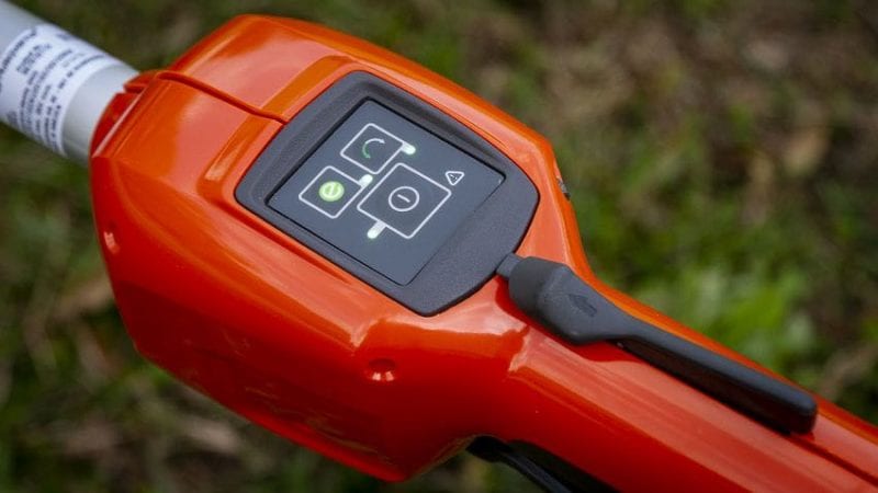 36V weedeater controls