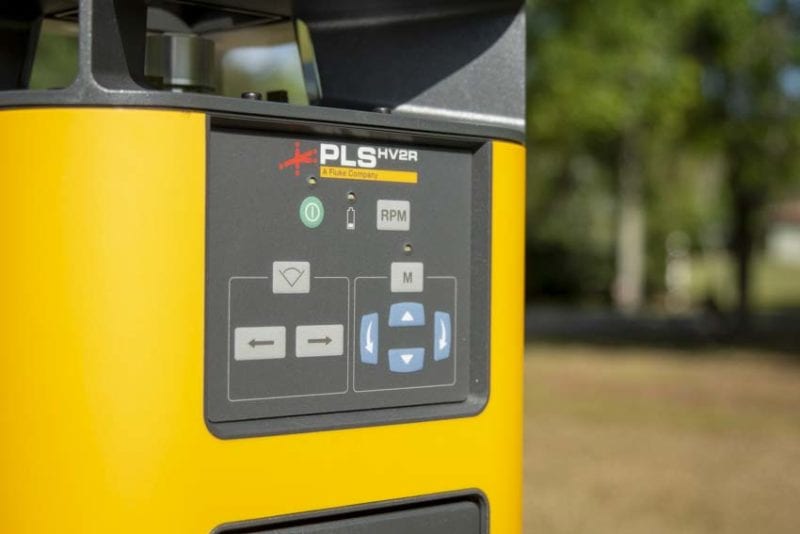 PLS HV2R Rotary Laser Controls