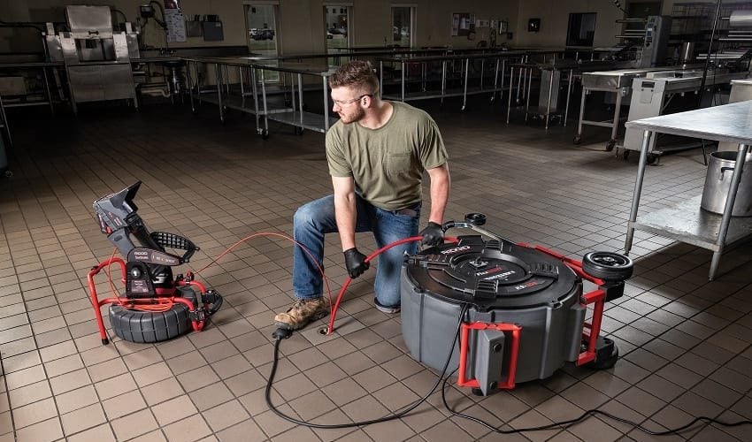 Ridgid FlexShaft Drain Cleaning machine