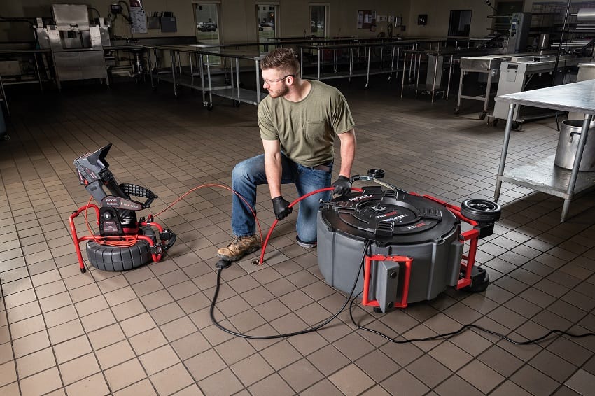 Ridgid FlexShaft Drain Cleaning machine