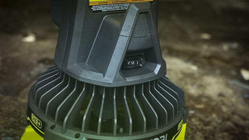 Ryobi Hybrid Floor Dryer Fan