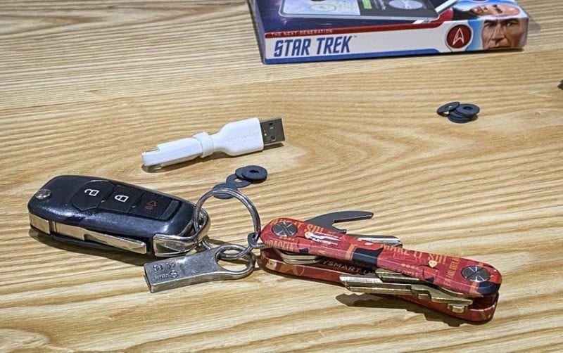 Star Trek KeySmart Pro keys