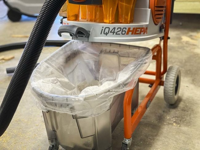 10-gallon dust bin