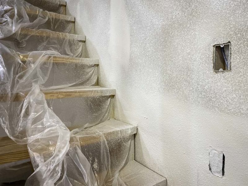 PlazMask pre-taped painters plastic