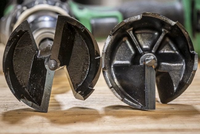 Diablo SPEEDemon Self-Feed Bit Vs Standard Design