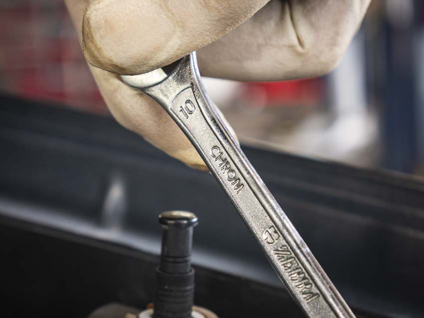 Wurth Zebra polished Metric Wrenches