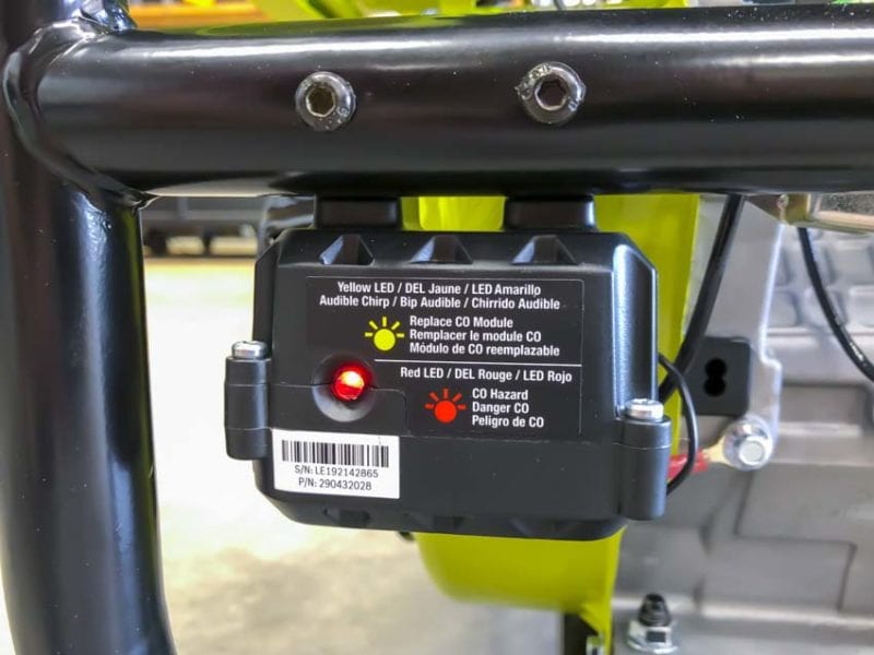 Ryobi 6500-Watt Portable Generator with CO Detect Review | RY906500S