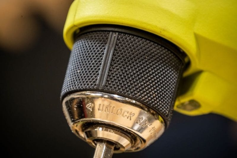 Ryobi Cordless Right Angle Drill Chuck