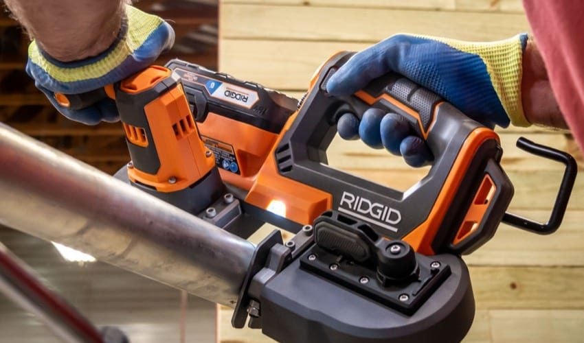 Ridgid cordless band saw