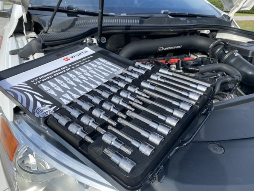 Wurth Torx and Allen Socket Wrench Set
