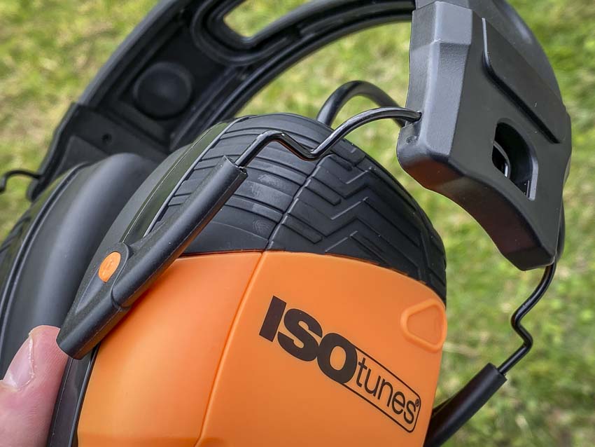 adjustable headband arms'