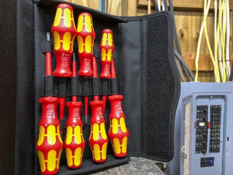 Wera Kraftform 100 iS Insulated Screwdriver Set