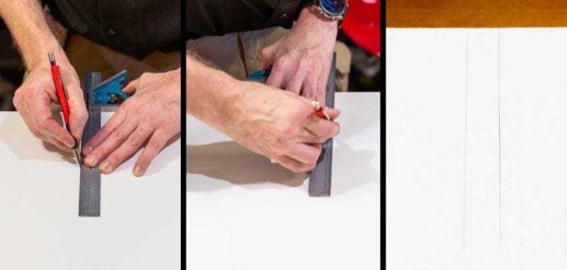 Check Bubble Level Rafter Square Accuracy