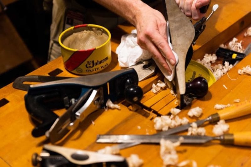 Johnson paste wax tool maintenance tips care