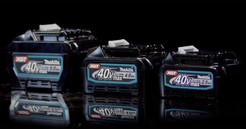 Makita 40V Max batteries
