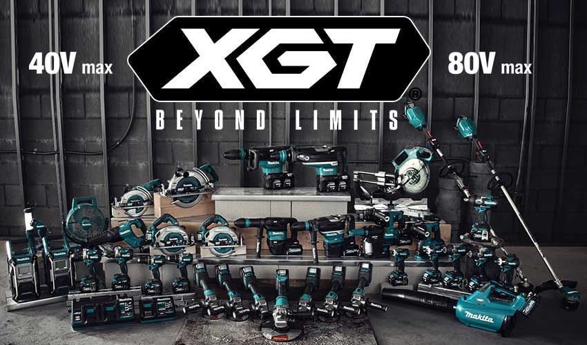 Makita XGT 40V Max tools technology