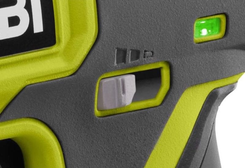 Ryobi glue gun dual temperature switch