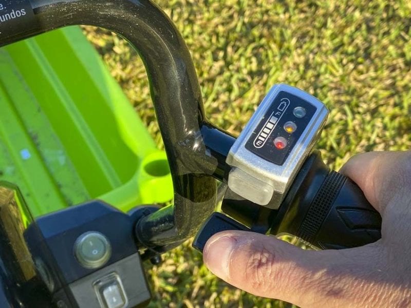 wheelbarrow throttle controls