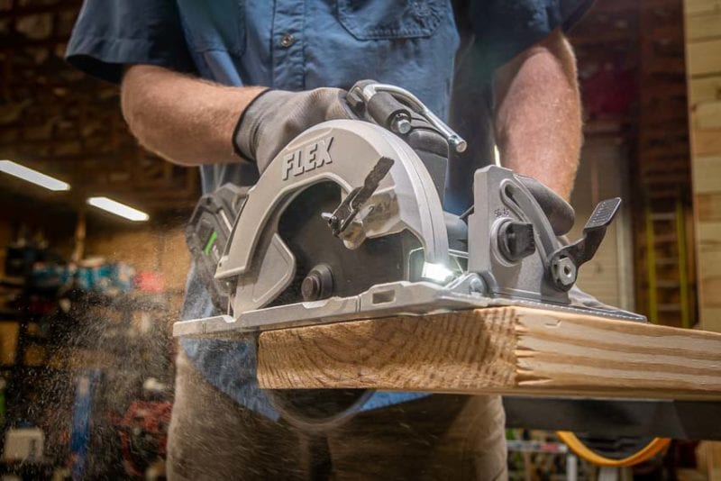 Flex 24V Cordless Tools | 7 1/4-Inch Brushless Circular Saw