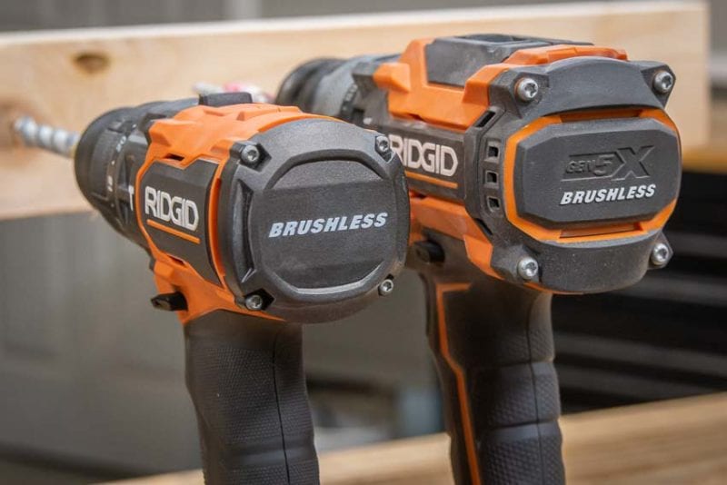 Ridgid 18V Brushless Hammer Drill Vs Octane