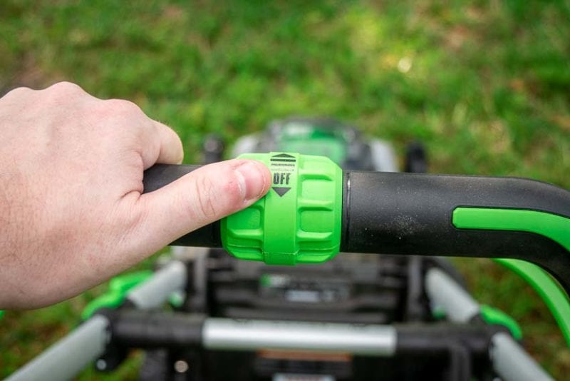 EGO 56V Select Cut XP Self-Propelled Lawn Mower Drive Speed