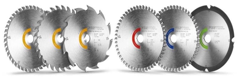 Festool TSC 55 K blade options