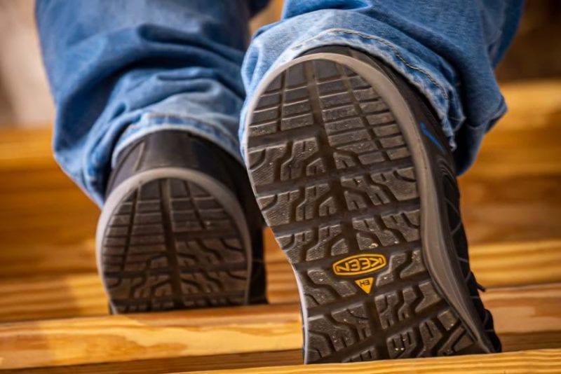 Keen Utility Vista Energy Work Shoe Tread Pattern