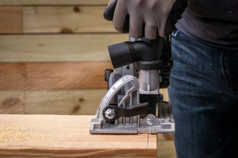 Flex 24V Inline Circular Saw Front Profile