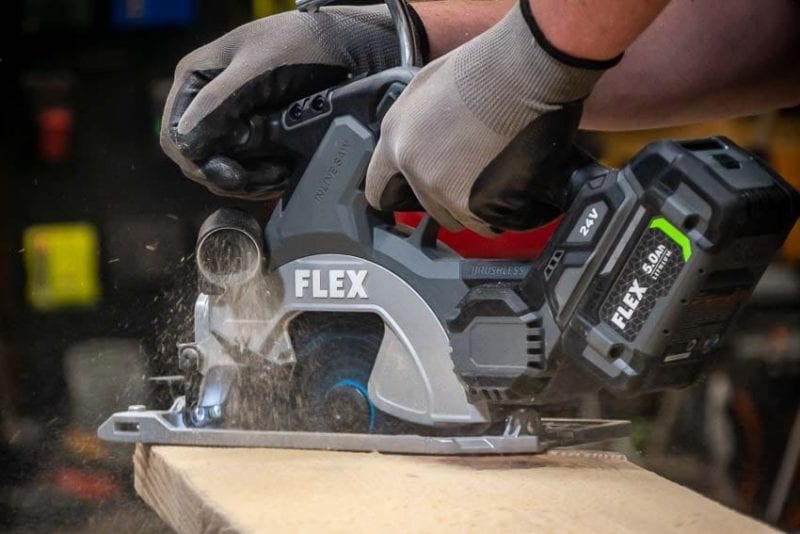 Flex 24V Inline Circular Saw