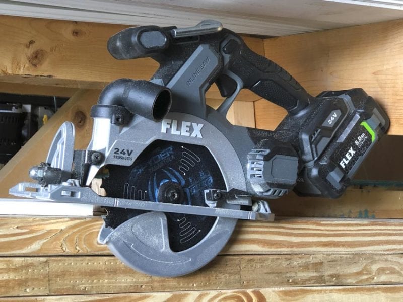 Flex 24V Inline Circular Saw Profile