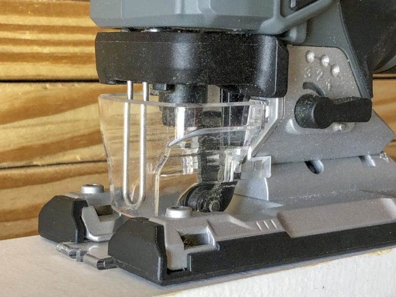 Flex Barrel Grip Jigsaw Chip Guard