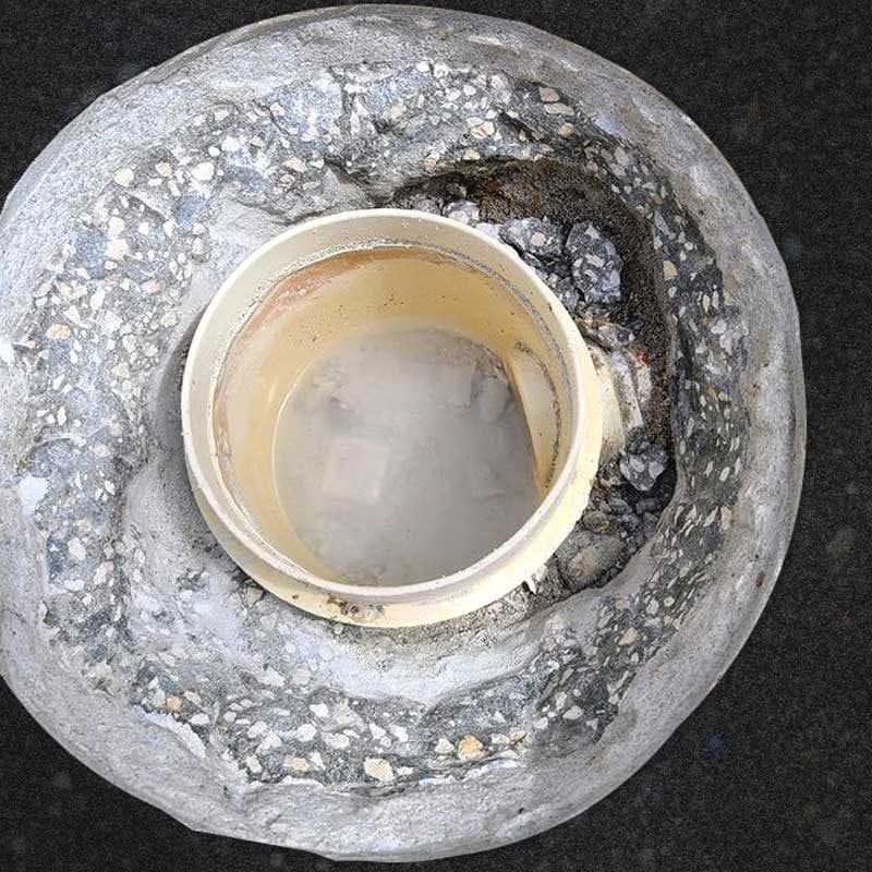 bottom drain cut out