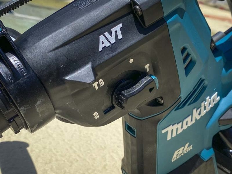 Makita XRH08 mode switch