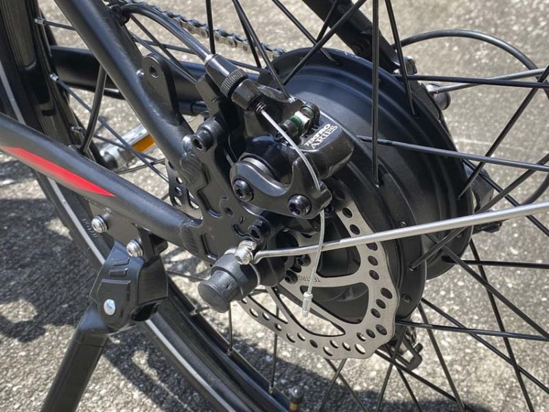 500W motor Shimano 7-speed derailleur