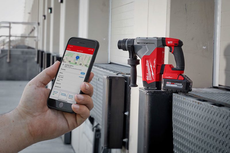 One-Key enabled rotary hammer