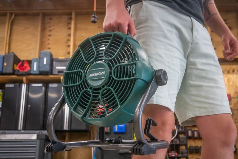 Masterforce Hybrid Fan Size