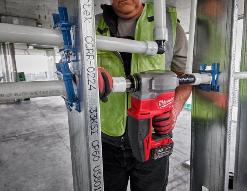 Milwaukee 2-Inch ProPEX Expander Feature